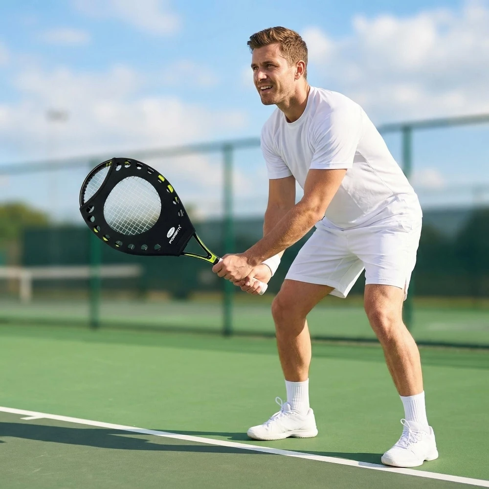Tennis Racket Sweet Spot Trainer - Swing Aid for Beginners - Image 3