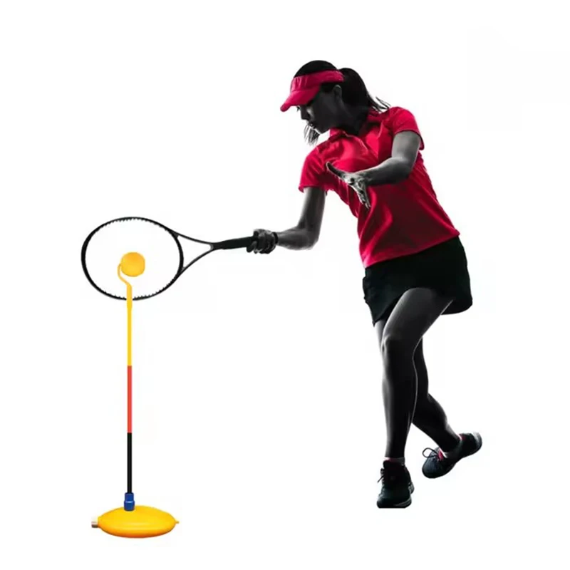 Adjustable Tennis Topspin Trainer - Forehand & Backhand Spin Practice Aid