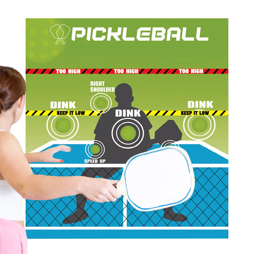 Pickleball Dink Rebound Trainer Board - Portable Wall Pad for Indoor & Outdoor Practice - Image 5